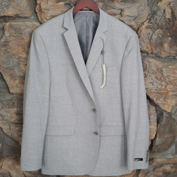 Bar III slim fit gray jacket NWT - Picture 3 of 8